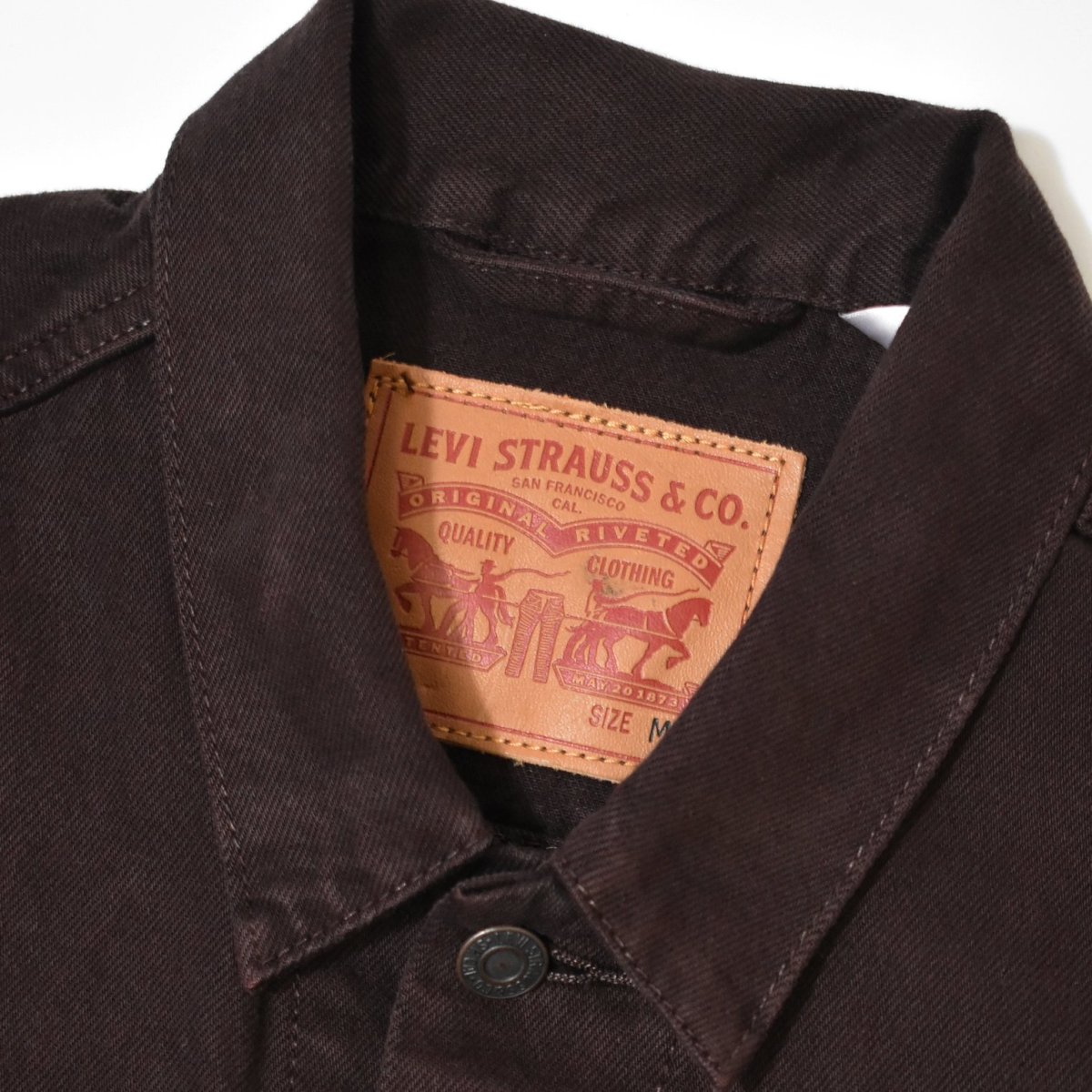 画像3: Levi's #72334 The Trucker Denim Jacket - Brown (3)