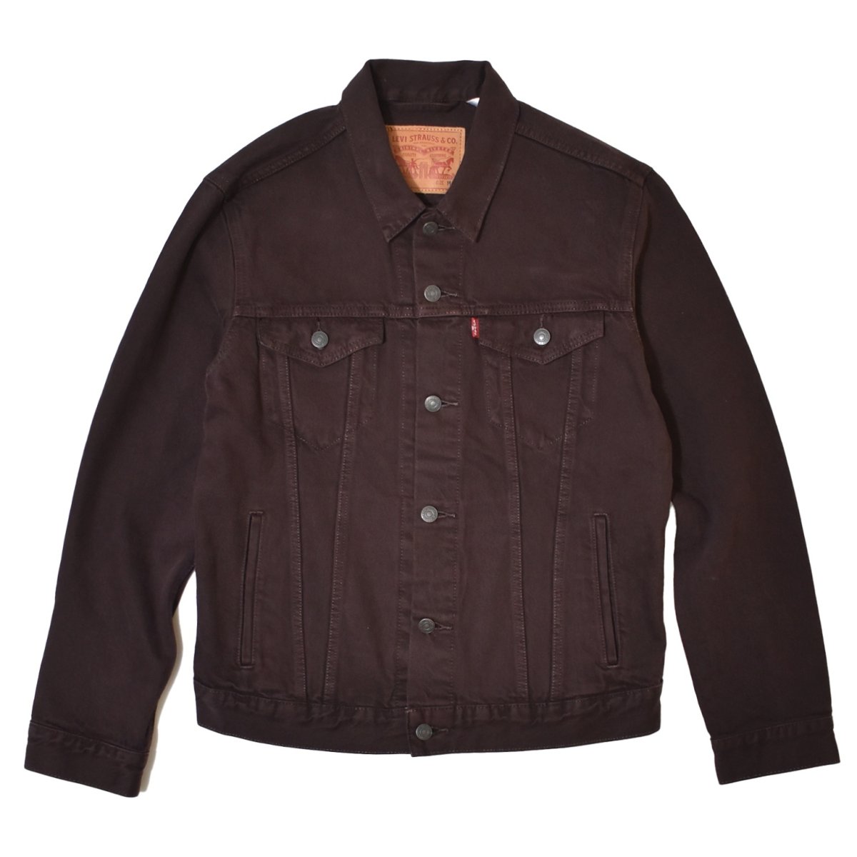 画像1: Levi's #72334 The Trucker Denim Jacket - Brown (1)