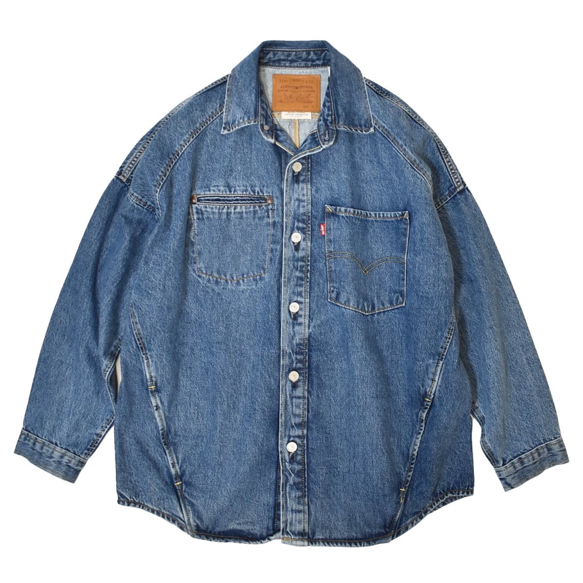 画像1: Levi's Twisted Shirts Jacket - Indigo (1)