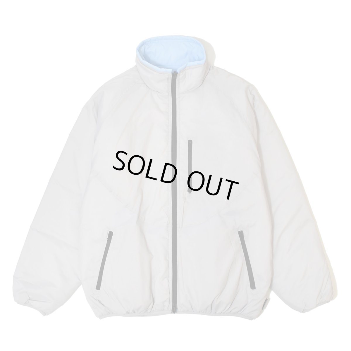 画像1: RAWDRIP 3M Thinsulate Reversible Puff Jacket - Lt Grey/Sax (1)