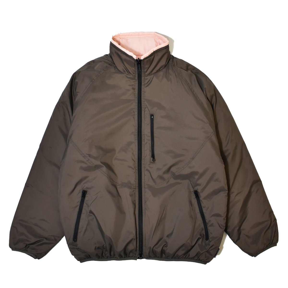 画像1: RAWDRIP 3M Thinsulate Reversible Puff Jacket - Brown/Pink (1)