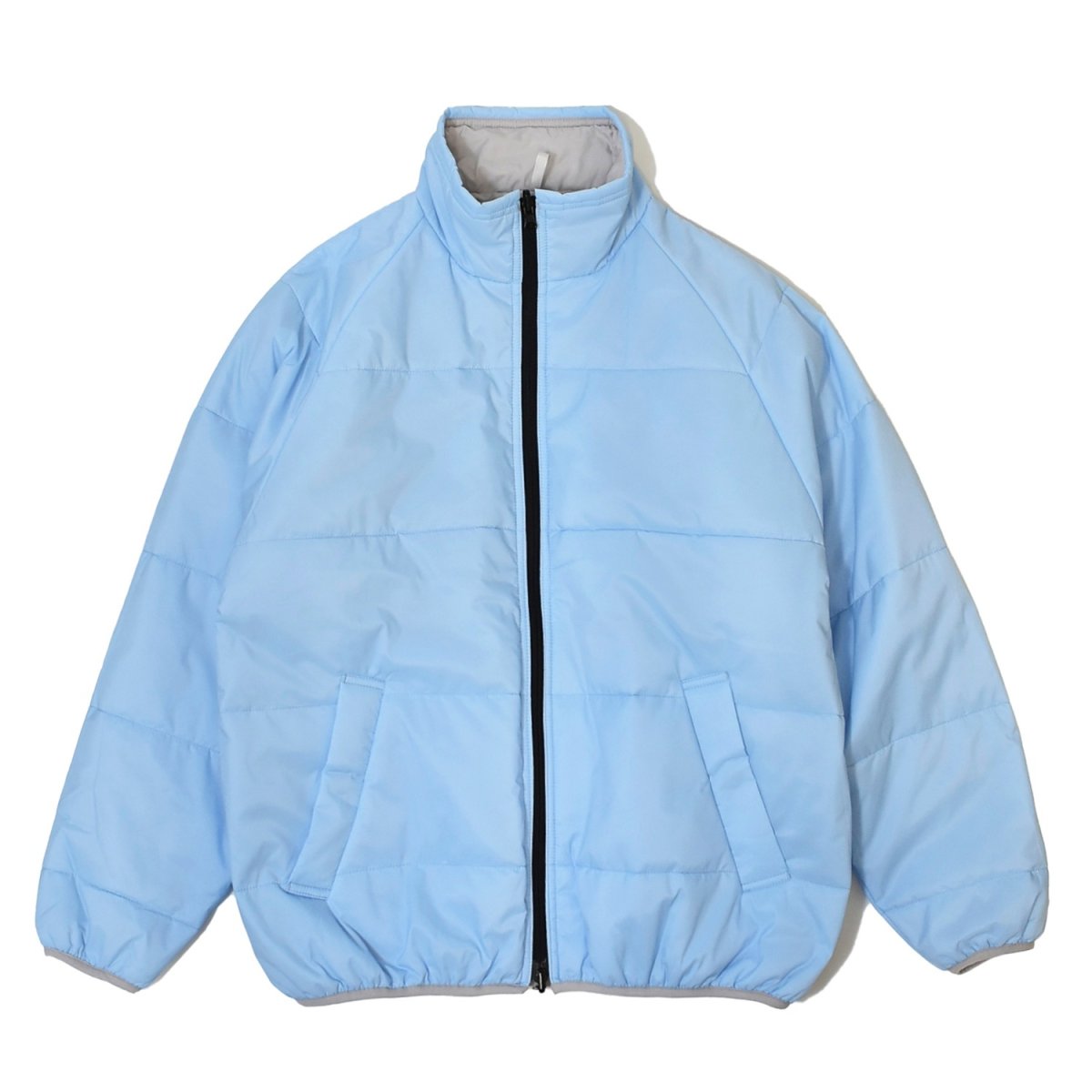 画像2: RAWDRIP 3M Thinsulate Reversible Puff Jacket - Lt Grey/Sax (2)