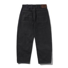 画像2: Butter Goods Trim Denim Jeans - Rinsed Black (2)