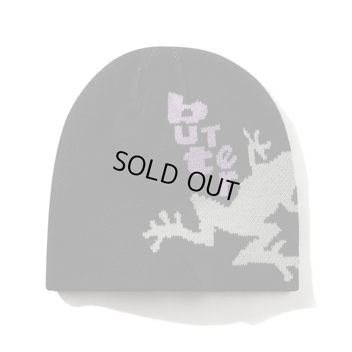 画像1: Butter Goods Croaker Skully Beanie - Black (1)