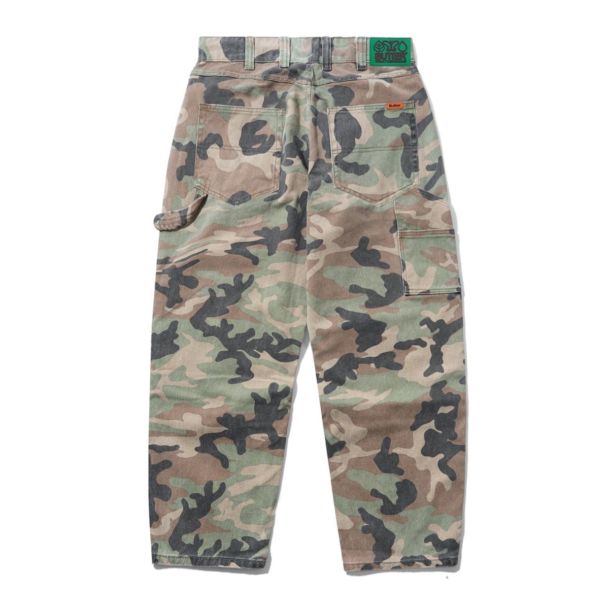 画像2: Butter Goods Weathergear Denim Jeans - Woodland Camo (2)