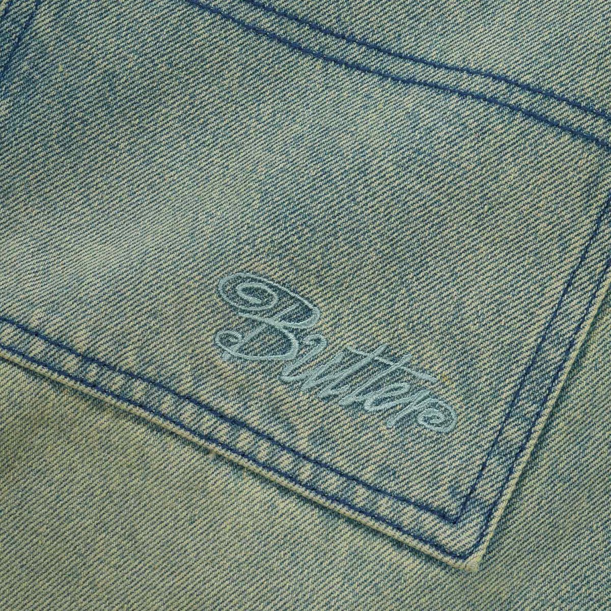 画像4: Butter Goods Trim Denim Jeans - Sunfade Blue (4)