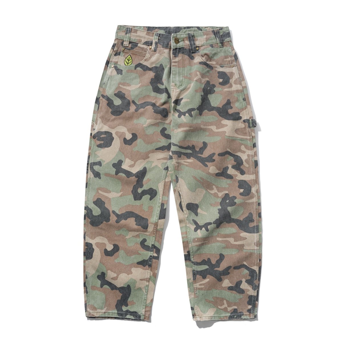 画像1: Butter Goods Weathergear Denim Jeans - Woodland Camo (1)