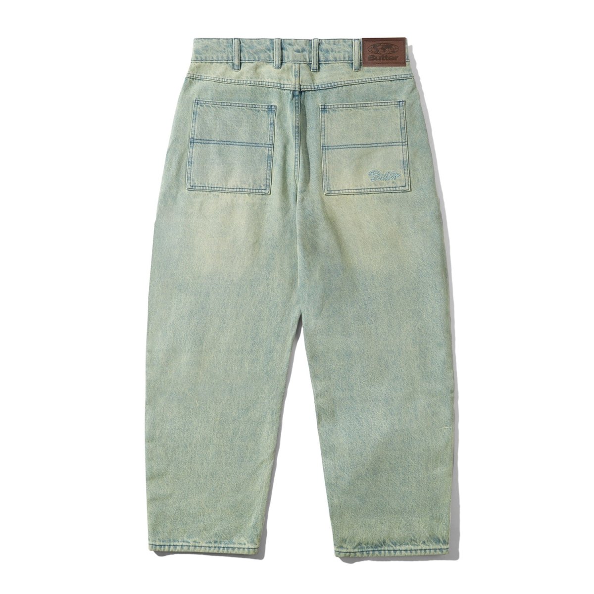 画像2: Butter Goods Trim Denim Jeans - Sunfade Blue (2)