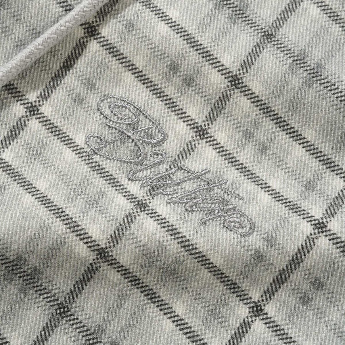 画像2: Butter Goods Hooded Work Jacket - Grey Plaid (2)