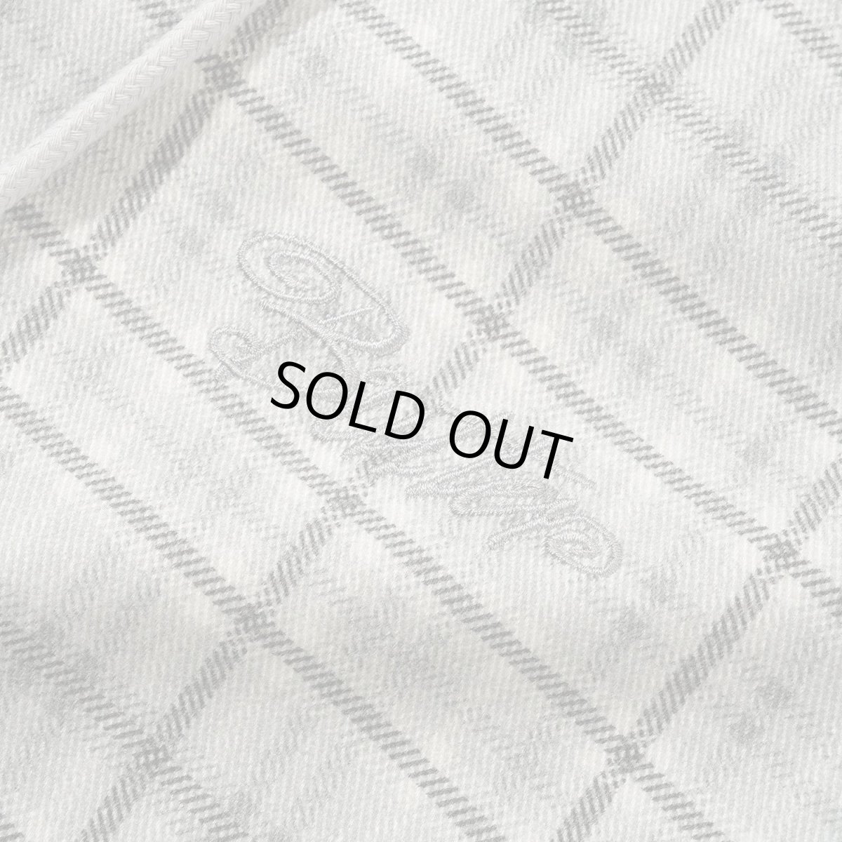 画像2: Butter Goods Hooded Work Jacket - Grey Plaid (2)