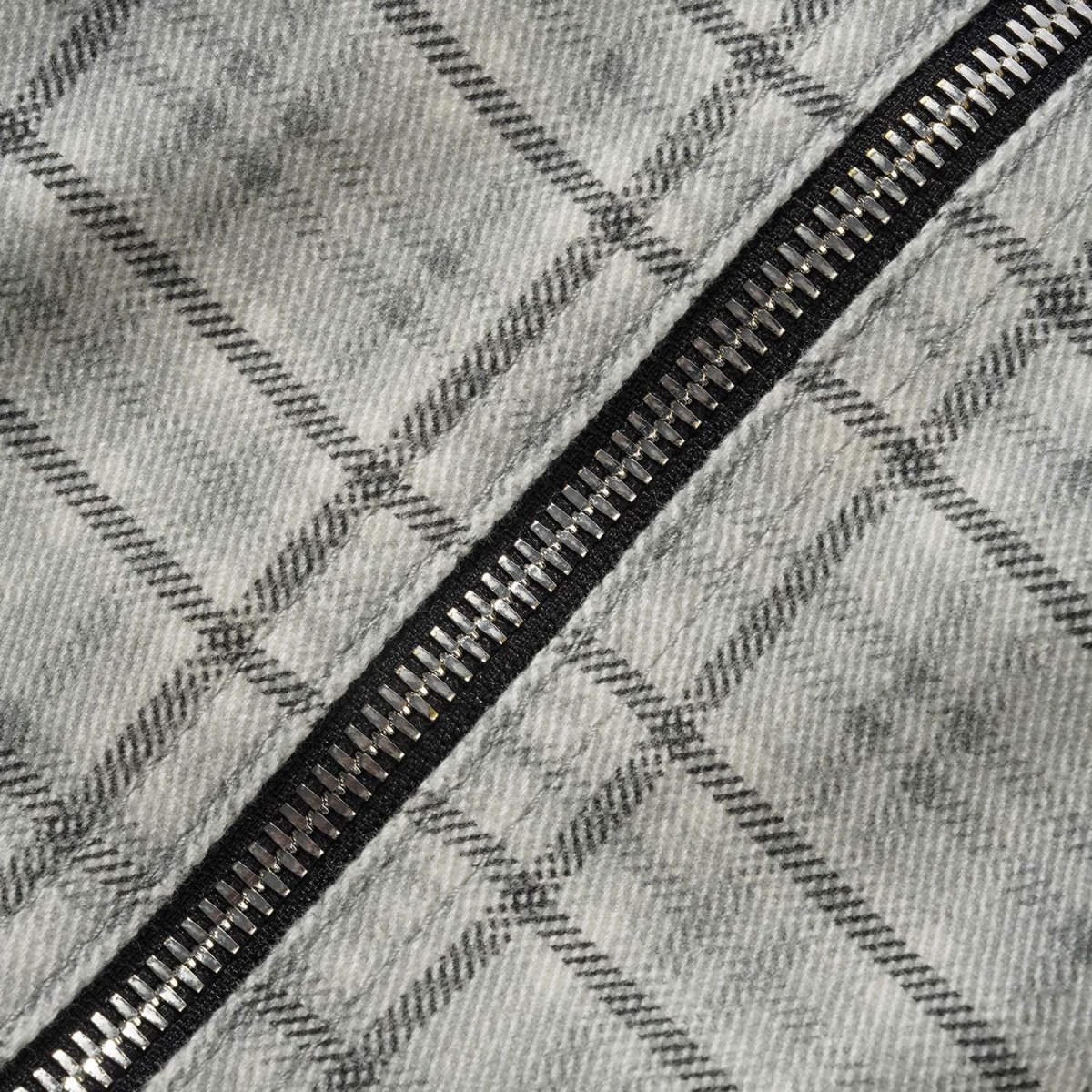 画像3: Butter Goods Hooded Work Jacket - Grey Plaid (3)