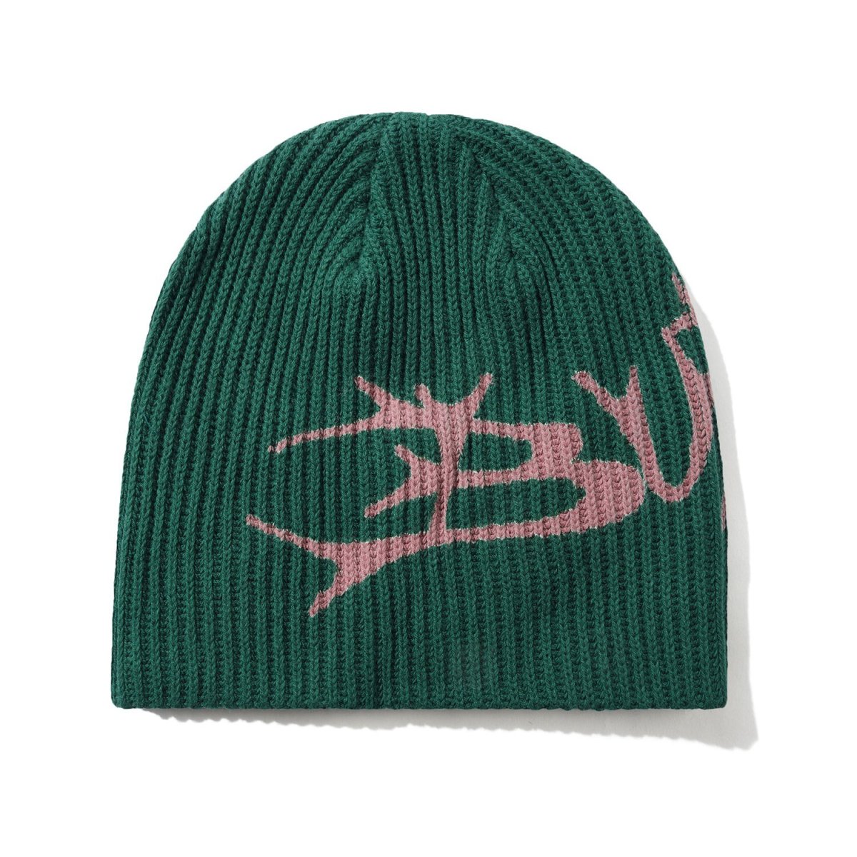 画像1: Butter Goods Scrawling Skully Beanie - Forest (1)