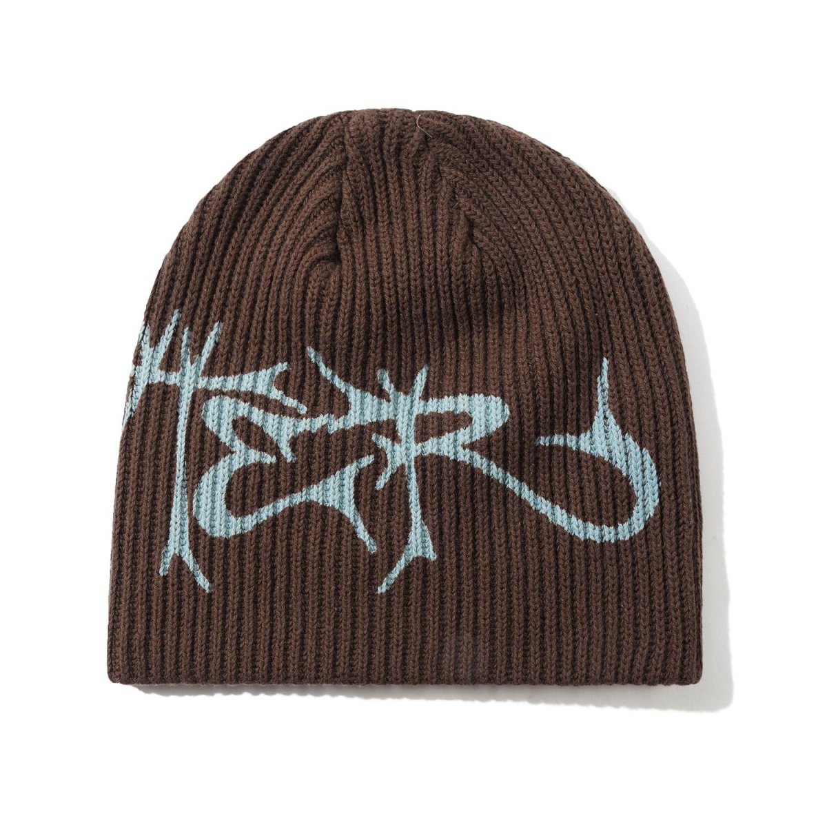 画像2: Butter Goods Scrawling Skully Beanie - Brown (2)