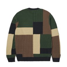 画像2: HUF Columbia Cable Knit Sweater - Multi (2)