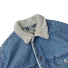 画像3: Levi's Silvertab Sherpa Trucker Jacket - Light Indigo (3)