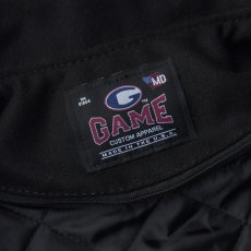 画像4: GAME Sportswear 5180 The All Wool Award Jacket - Black (4)