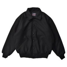 画像1: GAME Sportswear 5180 The All Wool Award Jacket - Black (1)