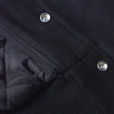 画像7: GAME Sportswear 5180 The All Wool Award Jacket - Black (7)