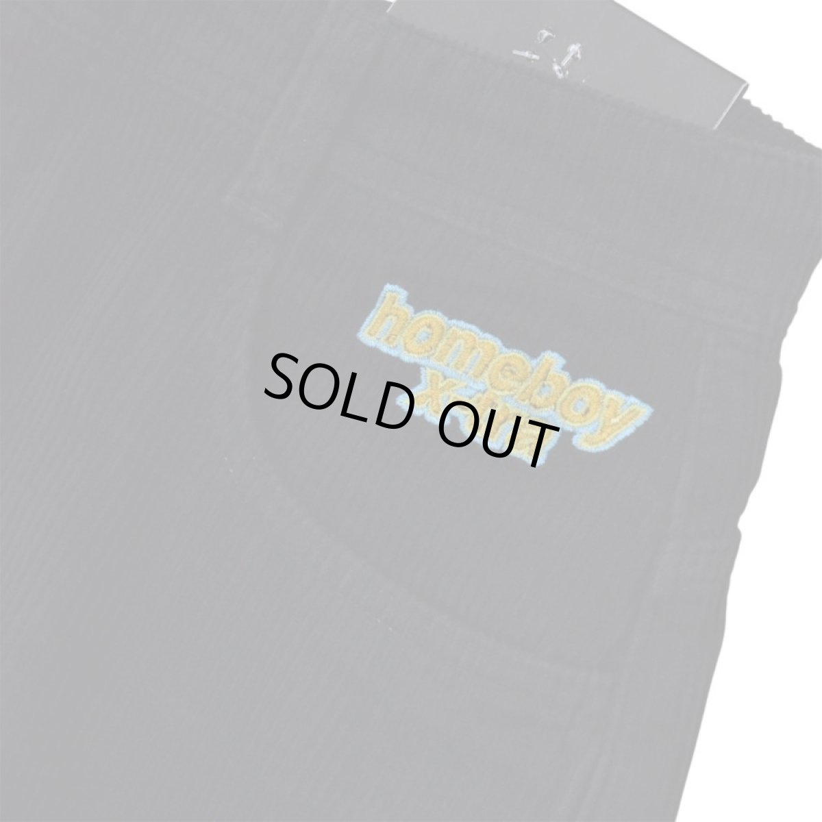 画像3: Homeboy X-tra Monster Cord Pants - Black (3)