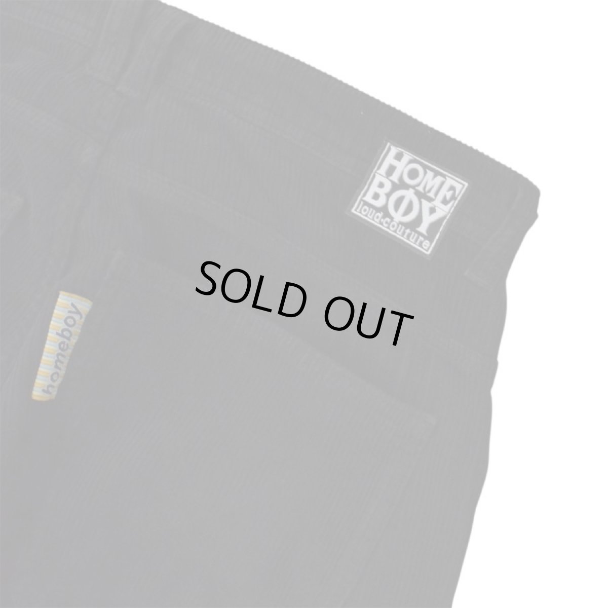 画像4: Homeboy X-tra Monster Cord Pants - Black (4)