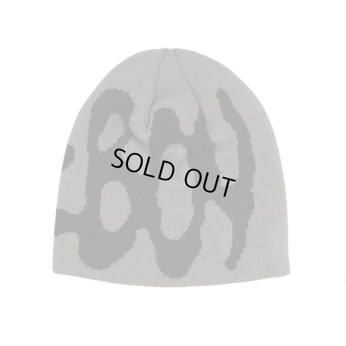 画像2: Homeboy Wiggle Skull Beanie - Charcoal (2)