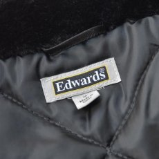 画像2: Edwards Police Bomber Jacket - Black (2)