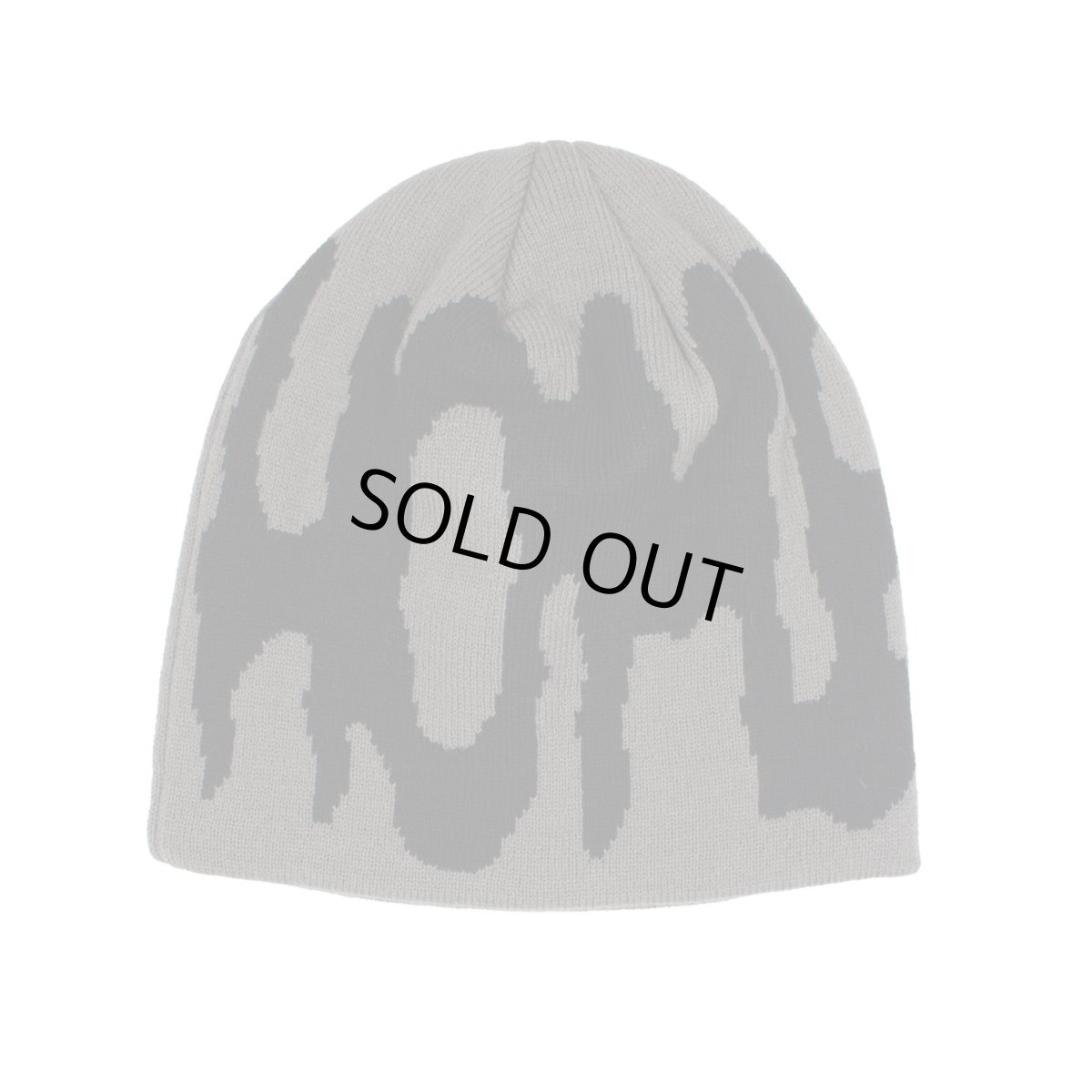 画像1: Homeboy Wiggle Skull Beanie - Charcoal (1)