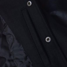 画像10: PRO CLUB Heavyweight Varsity Jacket - Black (10)