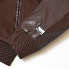 画像4: PRO CLUB Heavyweight Varsity Jacket - Brown (4)
