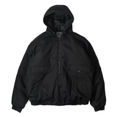 画像1: World Famous Sports Cotton Insulated Hood Jacket - Black (1)