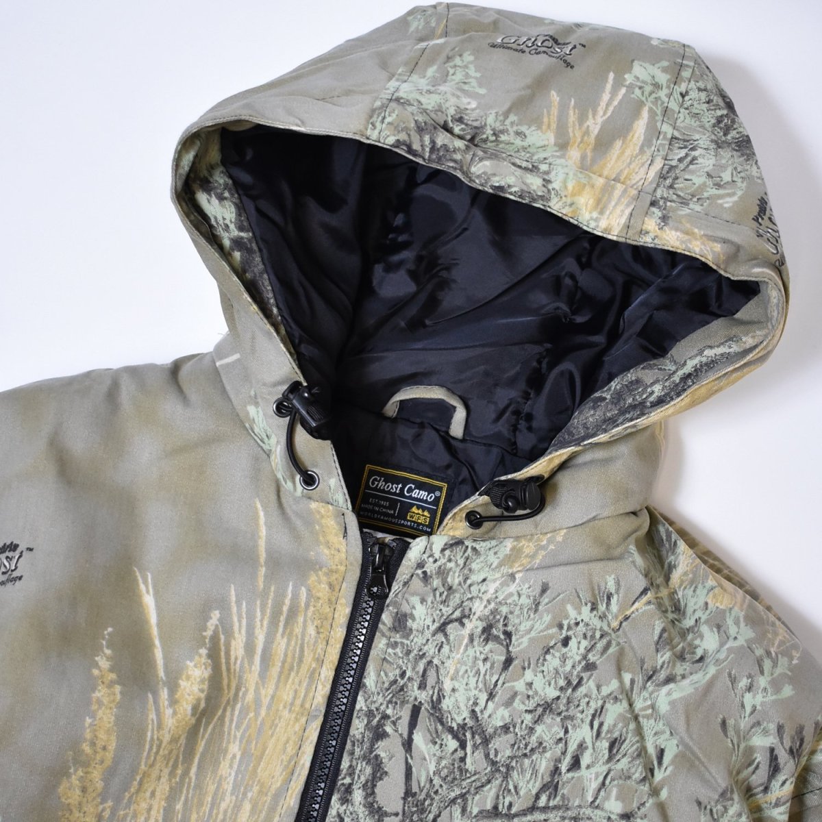 画像5: World Famous Sports Cotton Insulated Hood Jacket - Plairie Ghost (5)