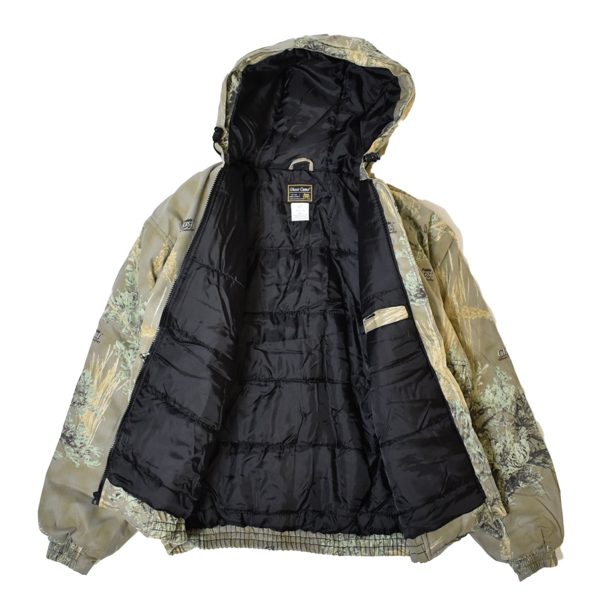 画像2: World Famous Sports Cotton Insulated Hood Jacket - Plairie Ghost (2)