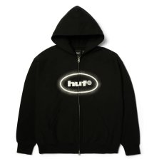 画像2: HUFｘDisney Mickey Spray Full Zip Parka - Black (2)