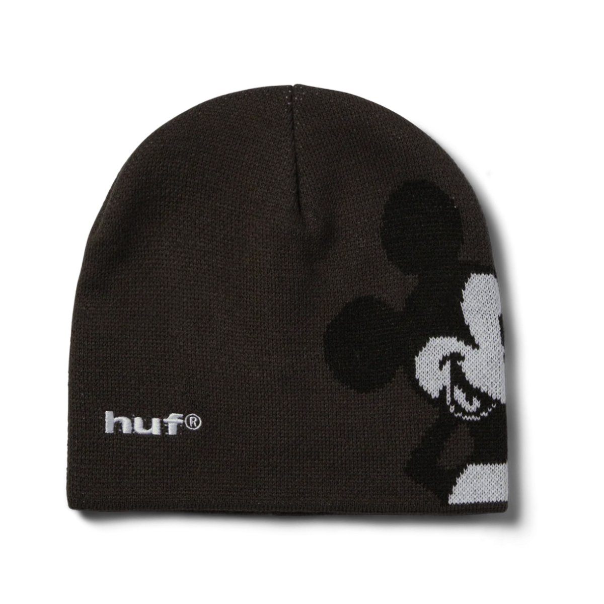 画像2: HUFｘDisney Mickey Skull Beanie - Black (2)