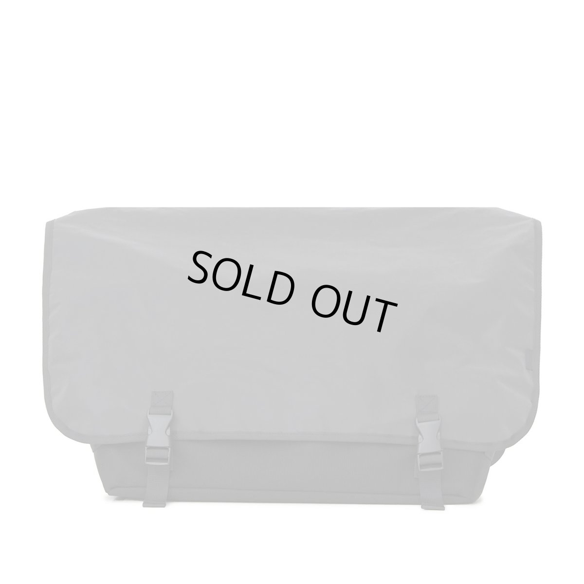 画像1: PACKING Reflective Messenger Bag - Black (1)