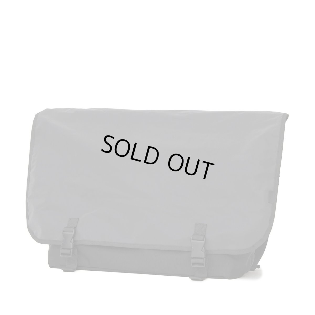 画像2: PACKING Reflective Messenger Bag - Black (2)