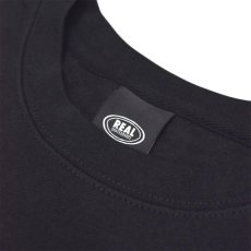 画像3: REAL Skateboards Roll Forever Heavyweight Crewneck - Black (3)