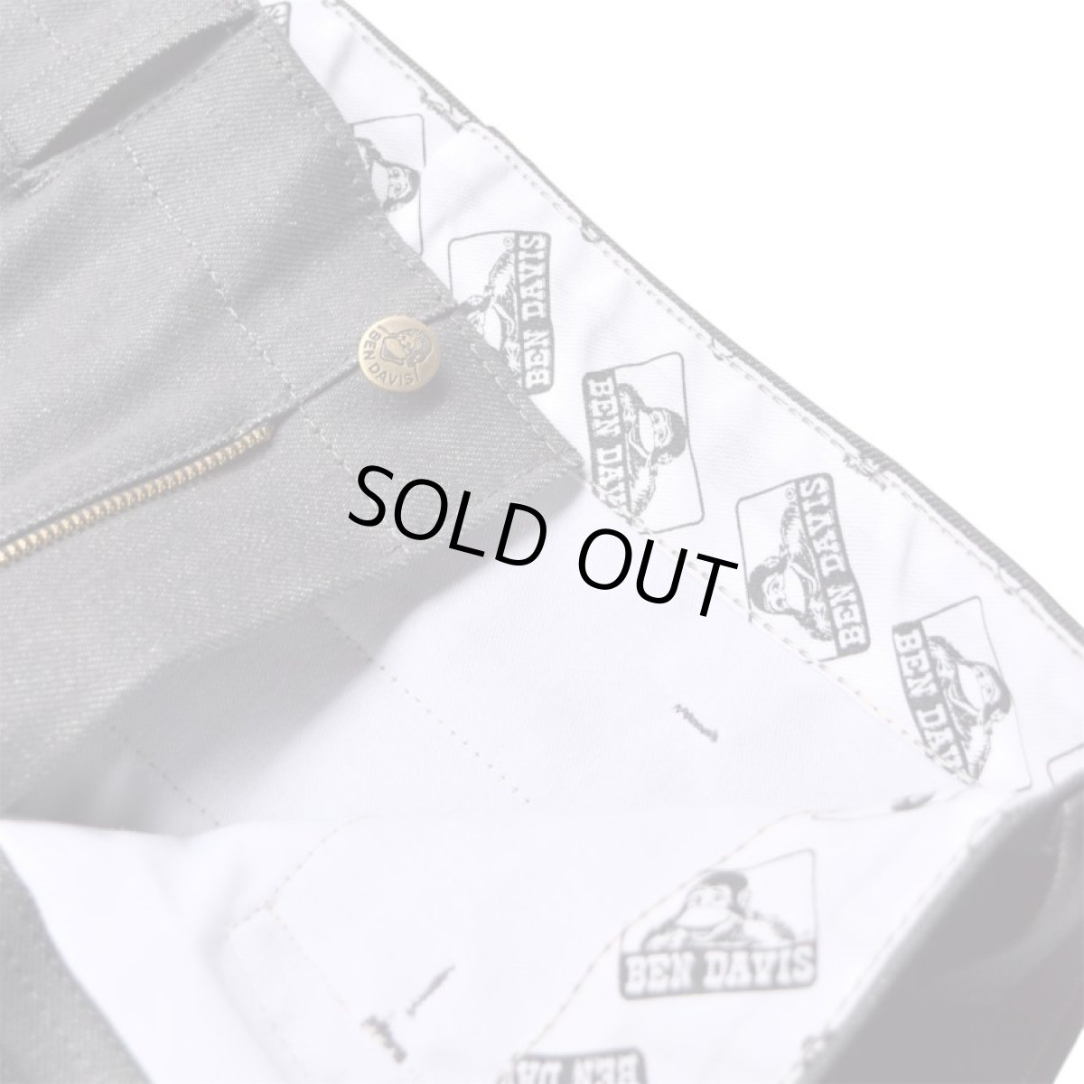 画像4: Ben Davis Gorilla Cut Pants - Charcoal Denim (4)