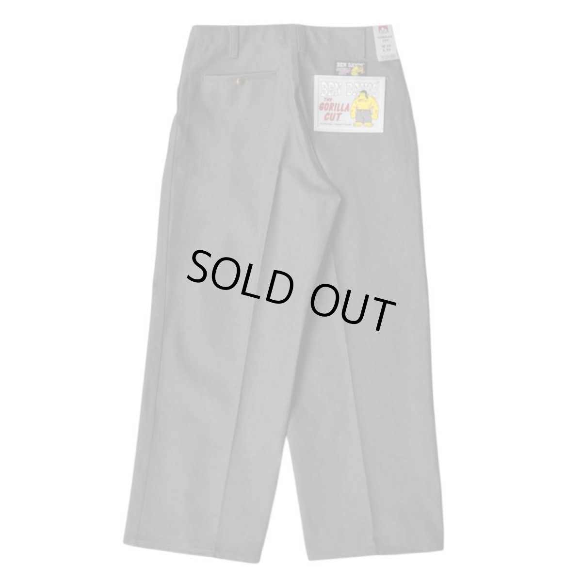 画像1: Ben Davis Gorilla Cut Pants - Charcoal Denim (1)
