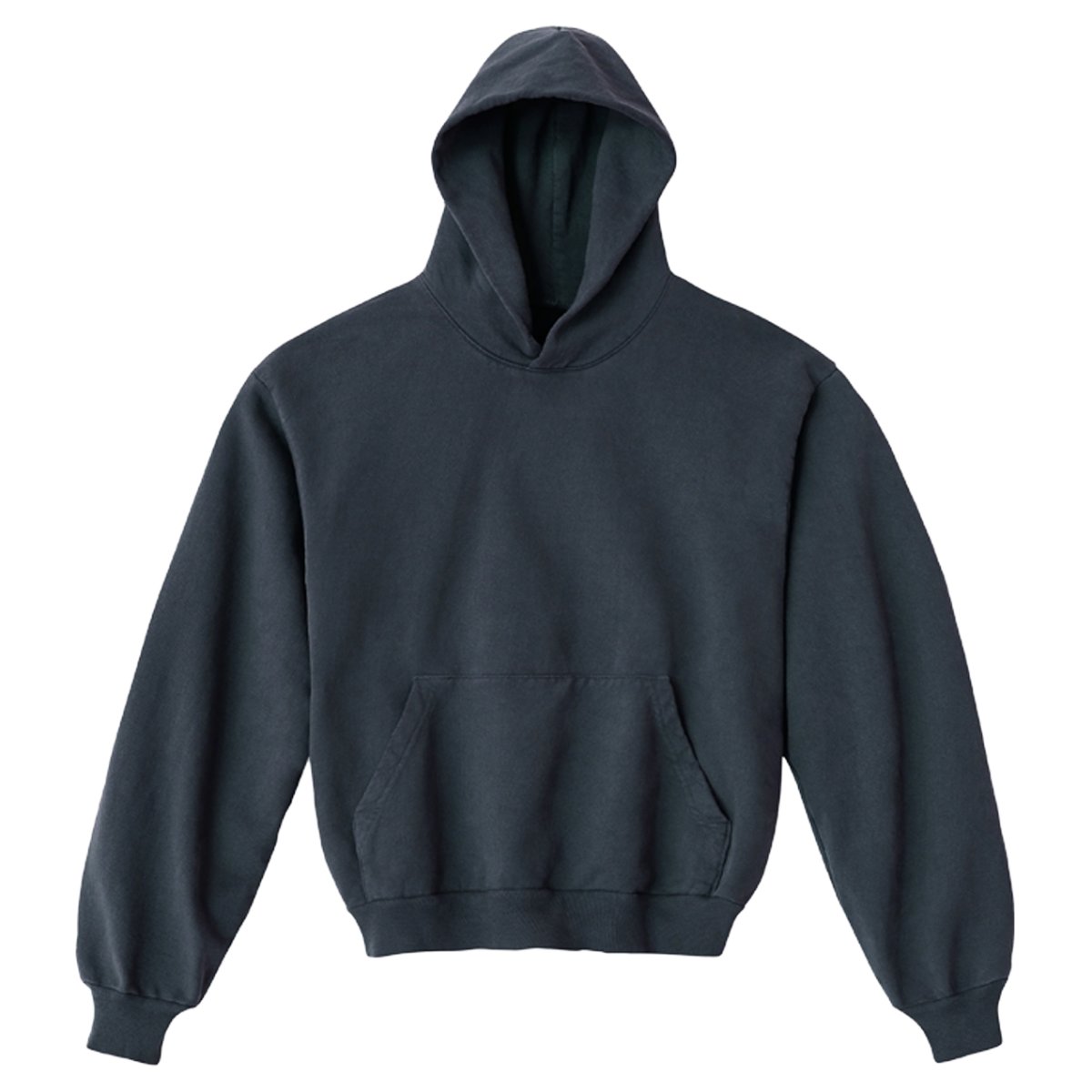画像1: Los Angeles Apparel 14oz Garment Dye Heavy Fleece Hoodie - Dolphin Blue (1)