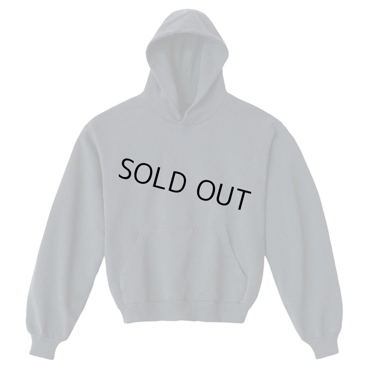 画像1: Los Angeles Apparel 14oz Garment Dye Heavy Fleece Hoodie - Dolphin Blue (1)