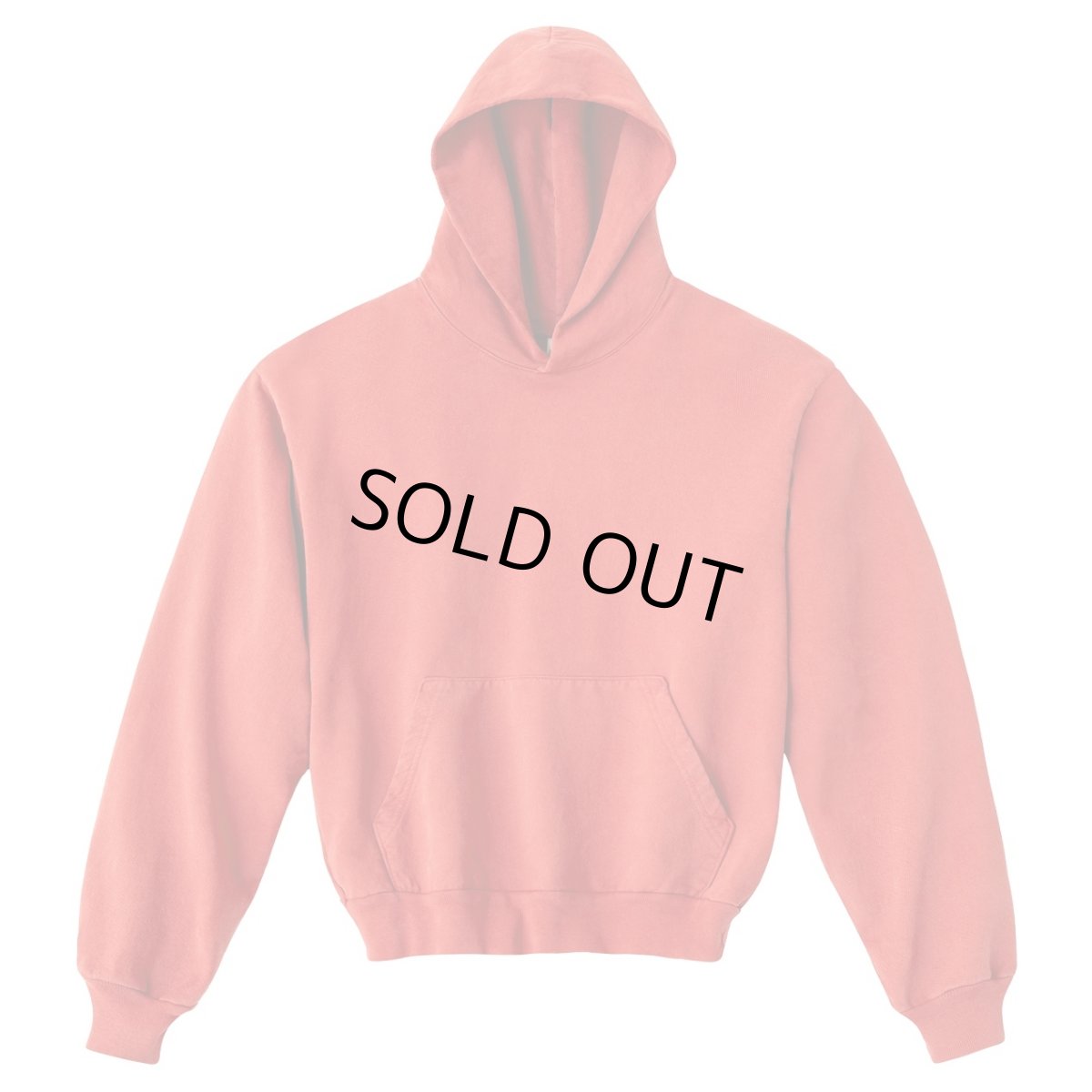 画像1: Los Angeles Apparel 14oz Garment Dye Heavy Fleece Hoodie - Bright Orange / ロサンゼルスアパレル (1)