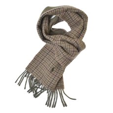 画像2: Polo Ralph Lauren Reversible Wool Scarf - Olive (2)