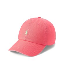 画像1: Polo Ralph Lauren Cotton Chino Ball Cap - Red Sky (1)