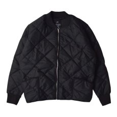 画像1: Rothco Diamond Quilted Jacket - Black (1)