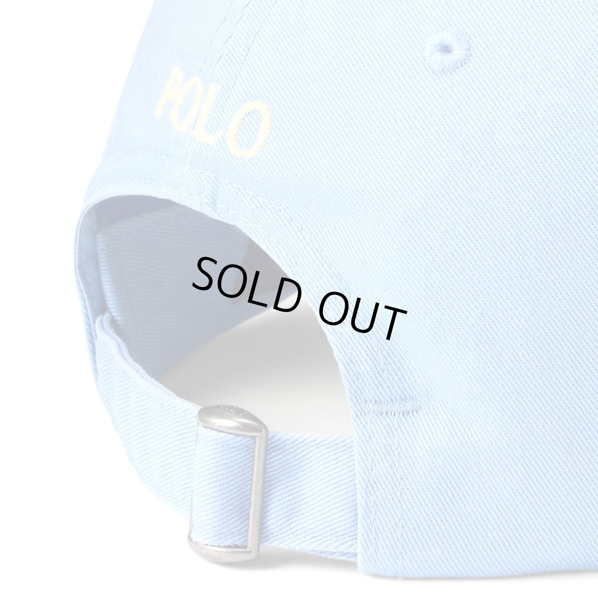 画像2: Polo Ralph Lauren Cotton Chino Ball Cap - Bristol Blue (2)