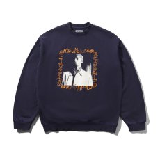 画像1: Butter GoodsｘMadlib Loop Digga Crewneck - Washed Navy (1)