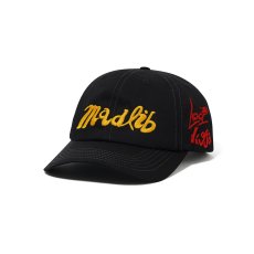 画像1: Butter GoodsｘMadlib Alias 6 Panel Cap - Black (1)