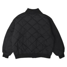 画像2: Shaka Wear Diamond Quilted Jacket - Black (2)