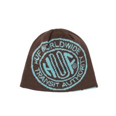 画像1: HUF Token Reversible Beanie - Bison (1)